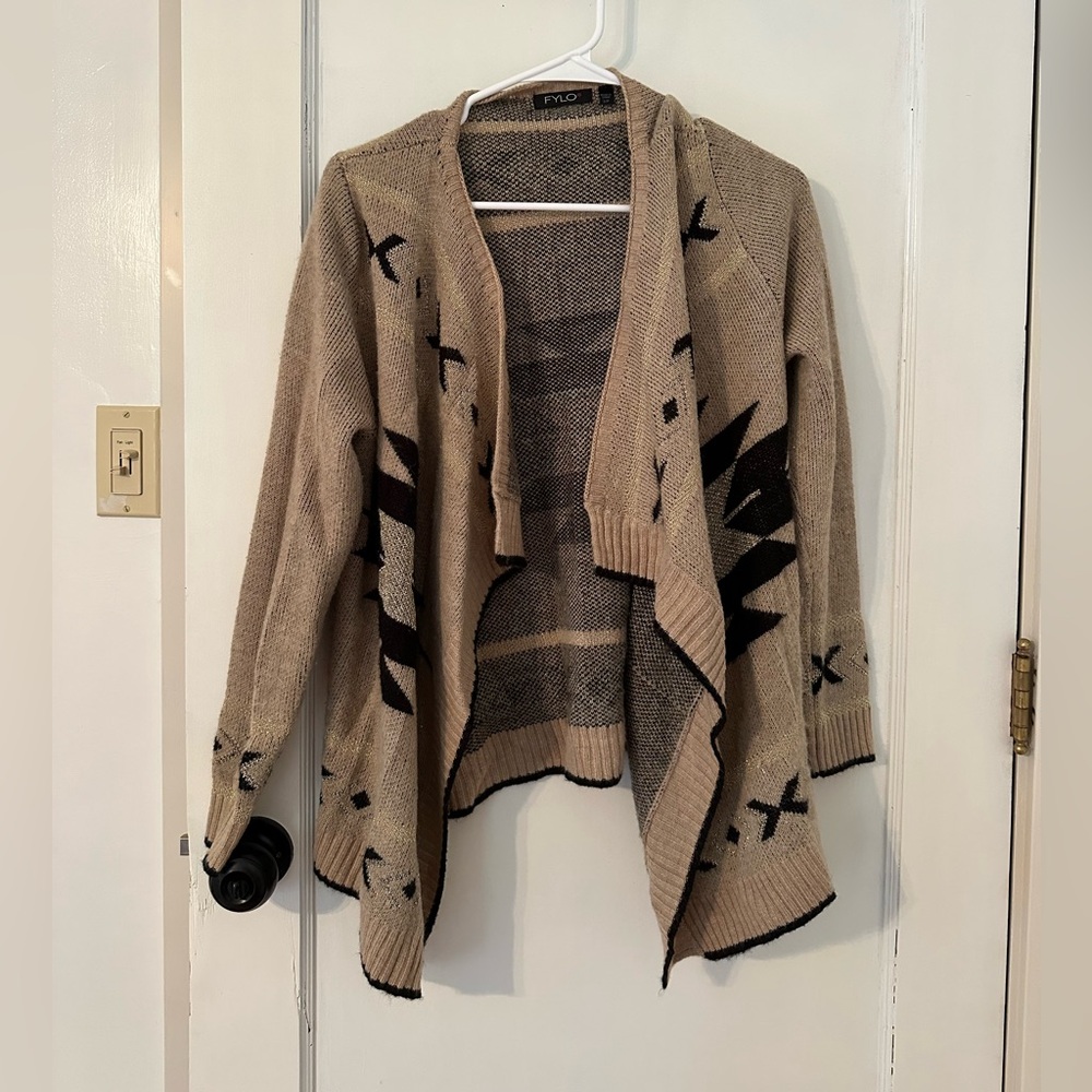 FYLO Aztec Print Sweater - Picture 2 of 5